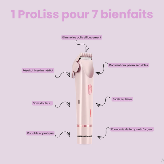 Epilation ProLiss, votre allié beauté pour une peau lisse en toute sérénité.